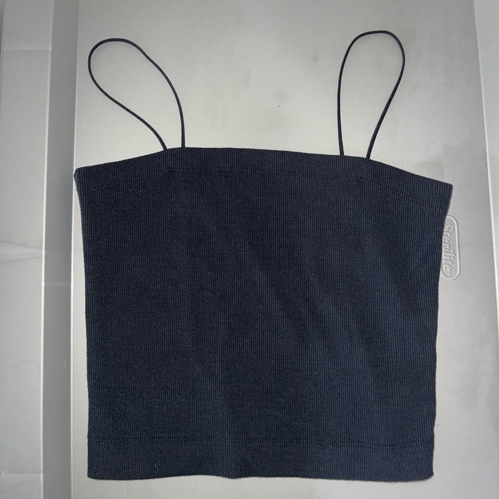 American Eagle Navy Blue Tank Top